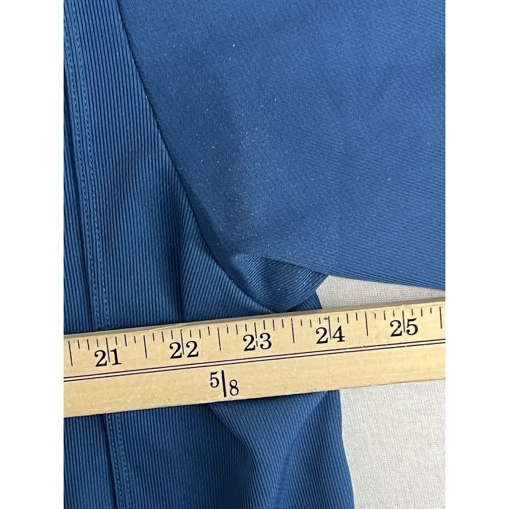 Nike Golf Men Blue Polo Shirt Dri Fit Casual Collared Size XL
